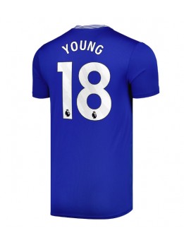 Everton Ashley Young #18 Replika Hemmakläder 2024-25 Kortärmad